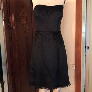 NICOLE MILLER Silk Strapless Dress. Size 6 Fits XS/S. LIKE NEW ♡
